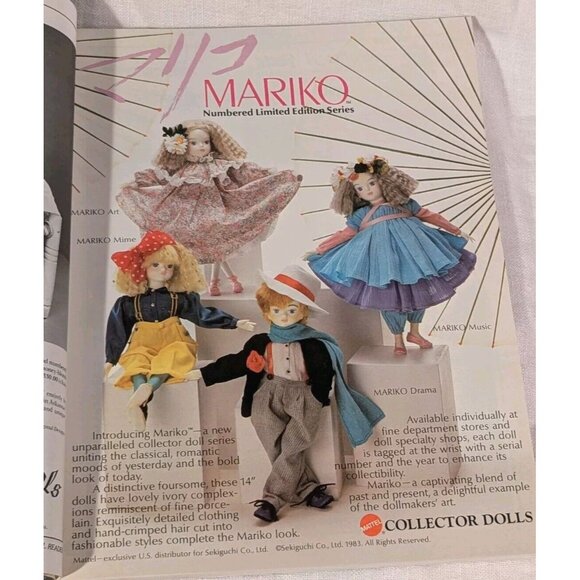 1983 Doll Reader Magazine Collectors Guide Miniatures 80s  Patterns Lot Of 5 Vtg - Picture 15 of 16